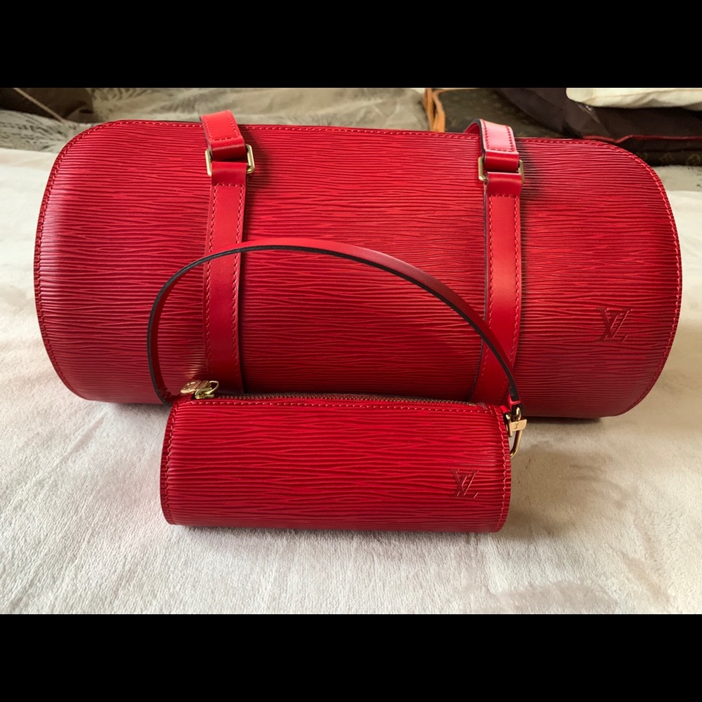 LOUIS VUITTON SOUFFLOT HANDBAG - Picture 2 of 13